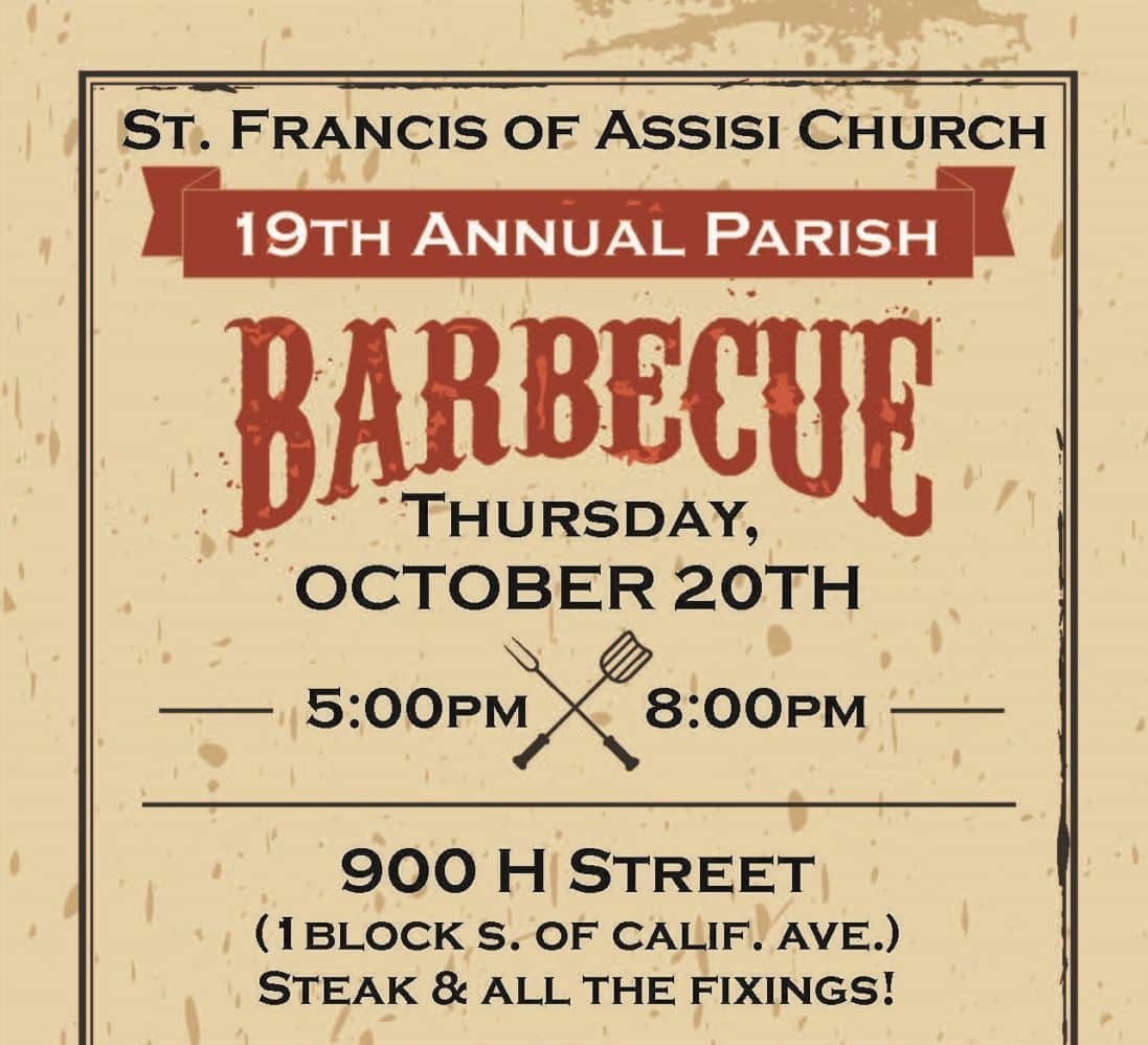 2022 BBQ Poster | St. Francis Church